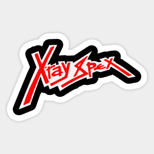 UK Punk Xray Spex Sticker
